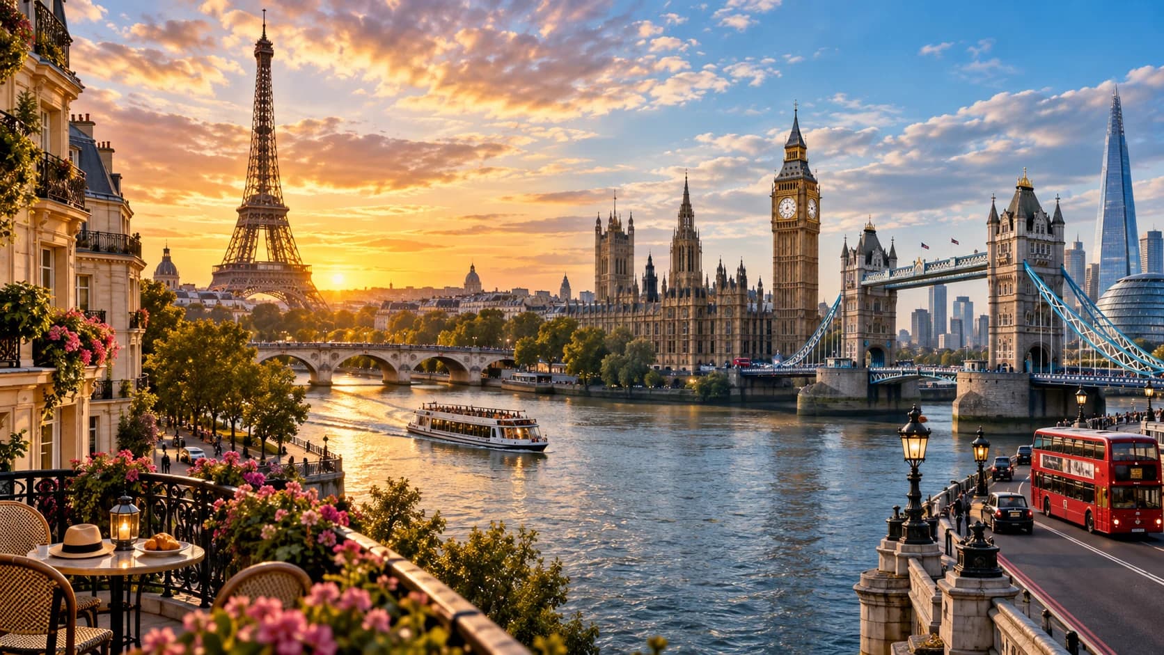فرنسا وبريطانيا 6 أيام